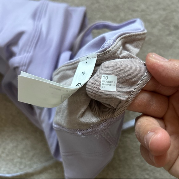 1-6 NWT Size 10 lululemon Energy Longline Bra ,LILE(Lilac purple) - Picture 9 of 9